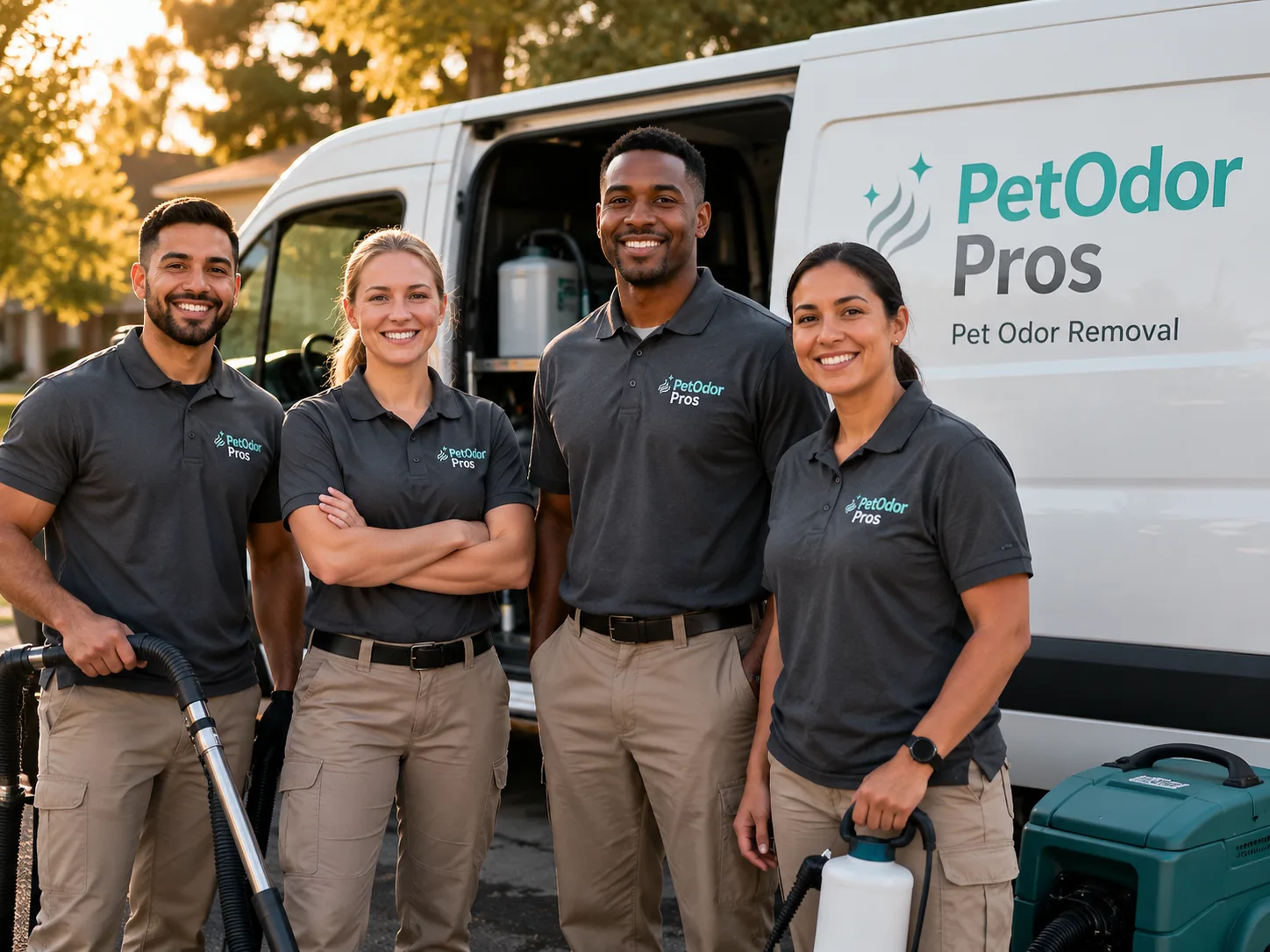 Pet Odor Removal team serving Trappe, MD
